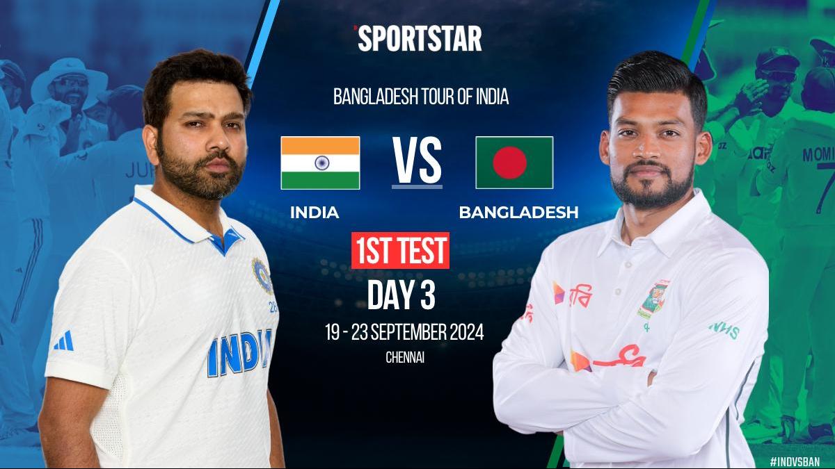 India vs Bangladesh LIVE, 1st Test Day 3: IND 205/3 at Lunch, leads BAN by 432 runs; Pant, Gill enter 80s